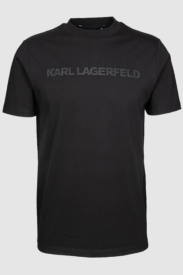 ΜΠΛΟΥΖΑ T-SHIRT KARL LAGERFELD - 990 ΜΑΥΡΟ